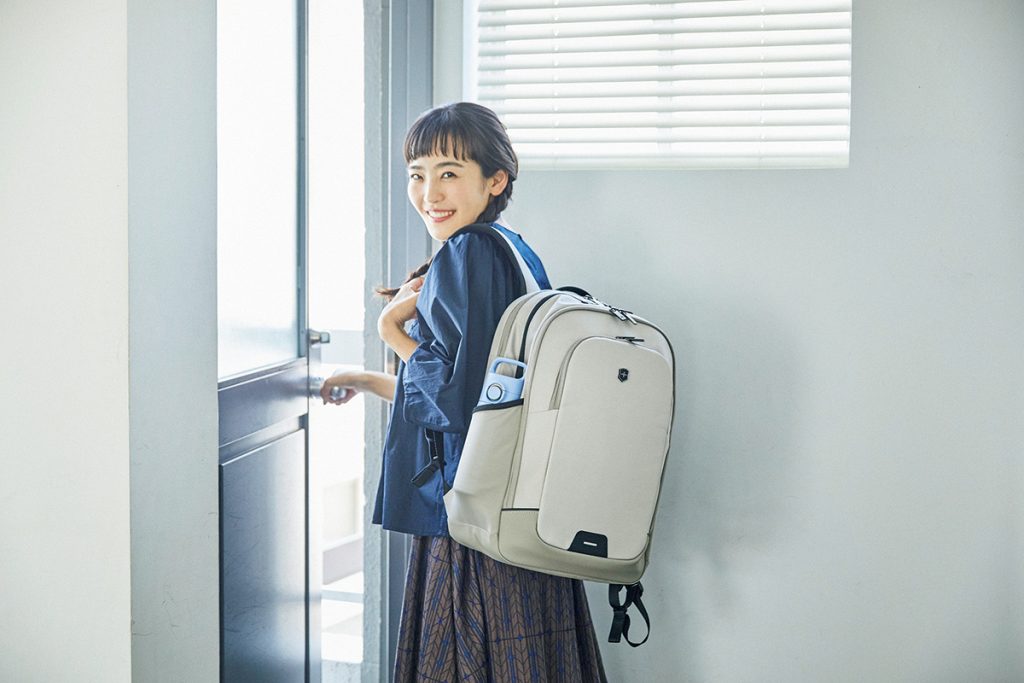 フットワーク軽く移動したい旅は、機能的なバックパックがおとも