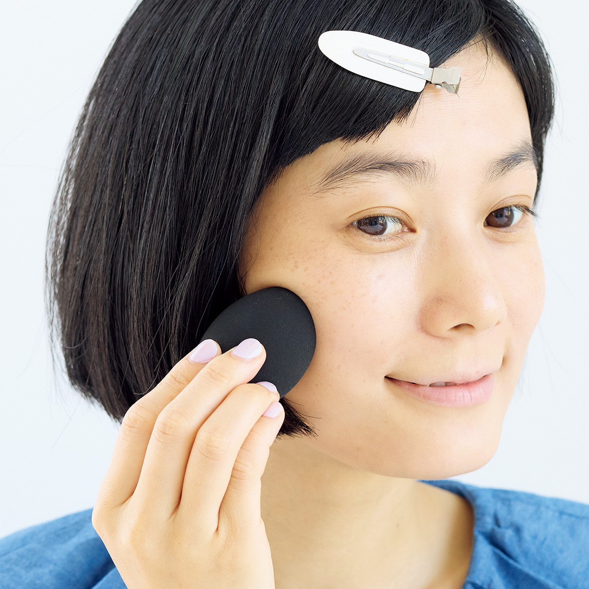 【ナチュラルメイクのやり方】下地+ファンデーション