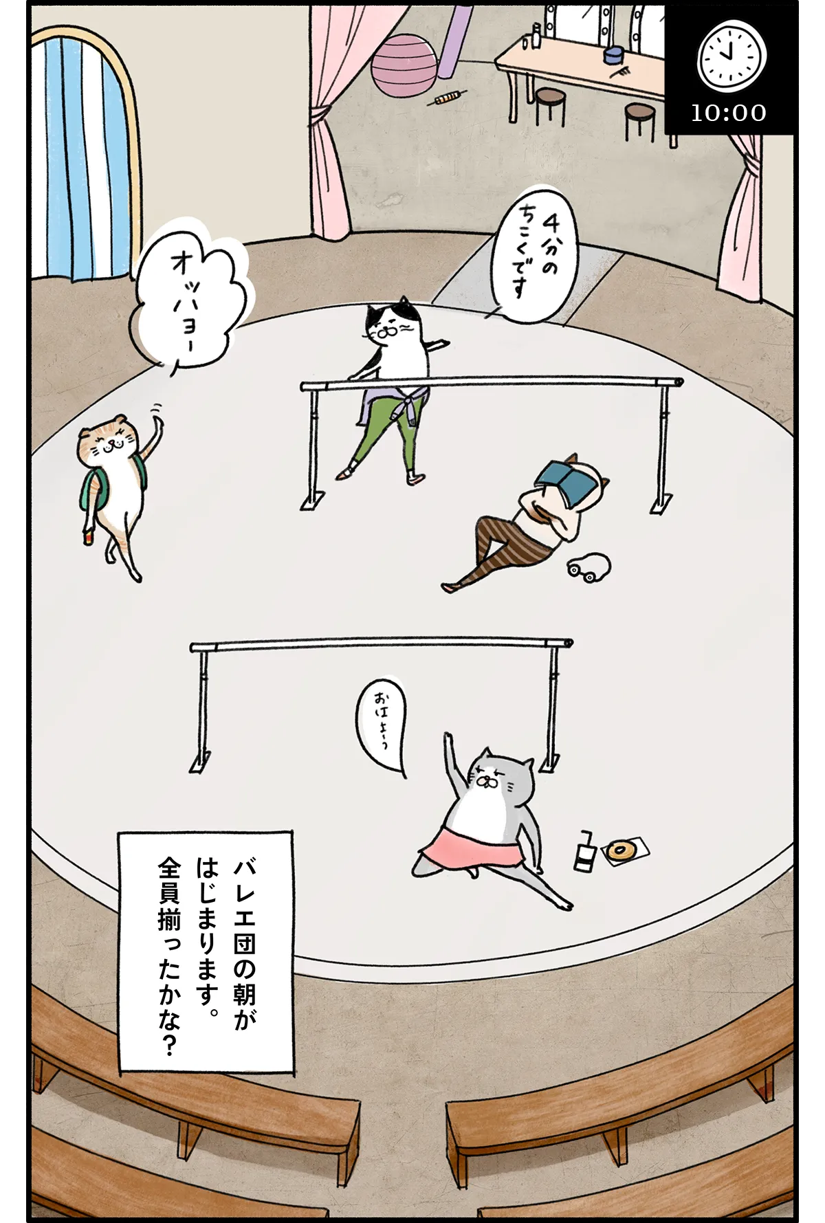 WEBの漫画、コミッククグロフの猫 第2話1