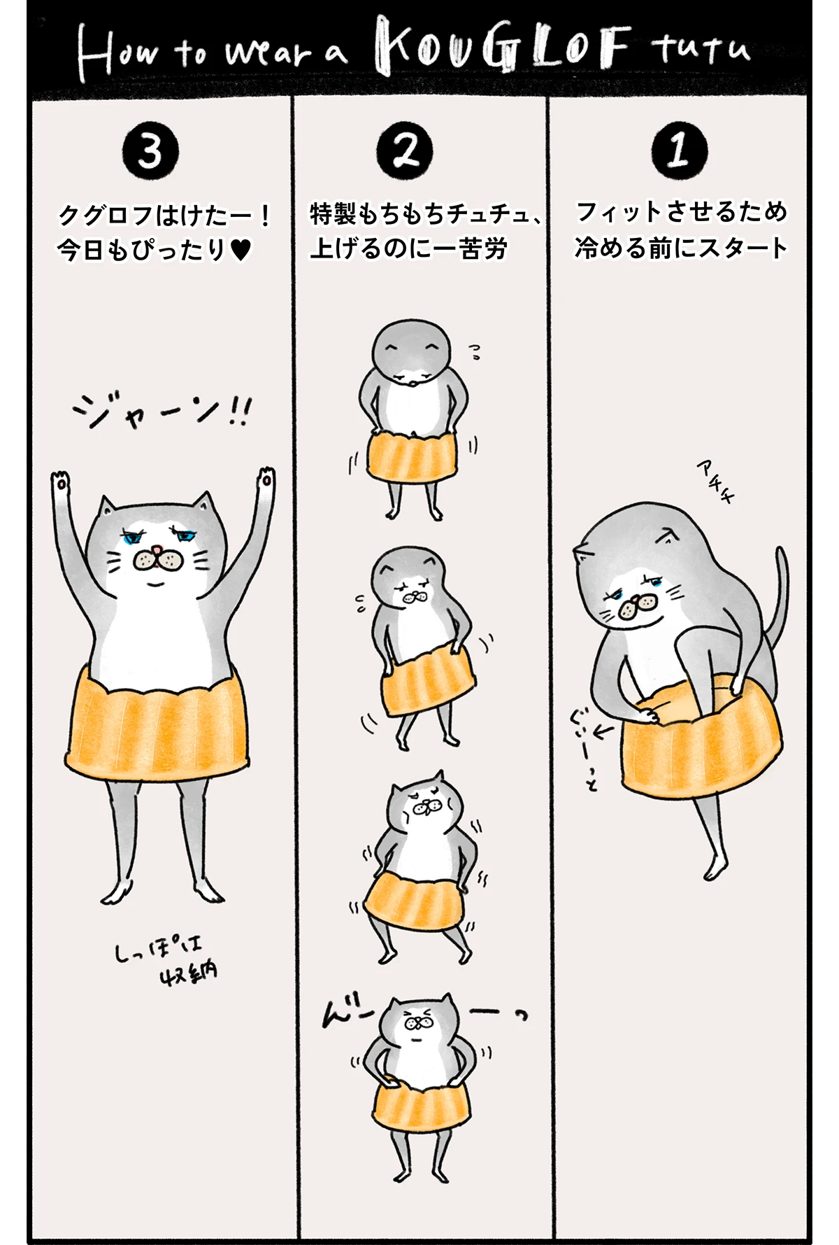 WEBの漫画、コミッククグロフの猫 第2話5