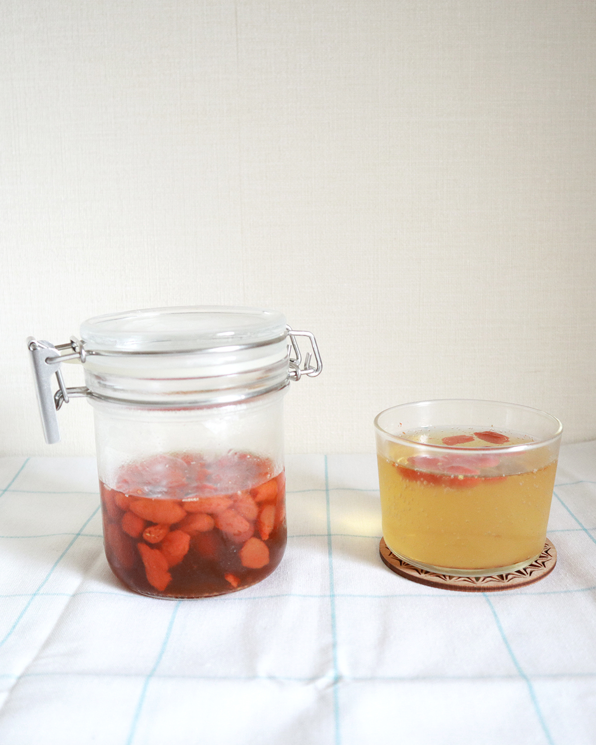 クコの実×りんご酢の美活ドリンク