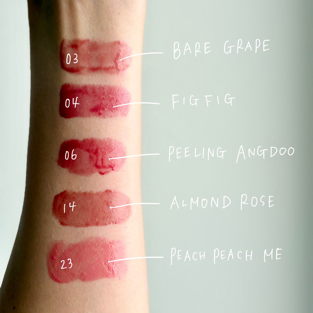 rom&nd「THE JUICY LASTING TINT」ブルべさんにおすすめのリップカラー