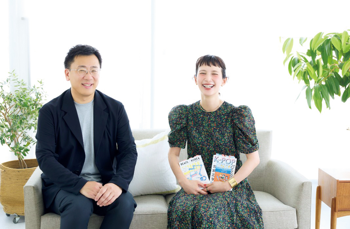 kazumiさんの韓国連載。憧れの古家さんとの対談！