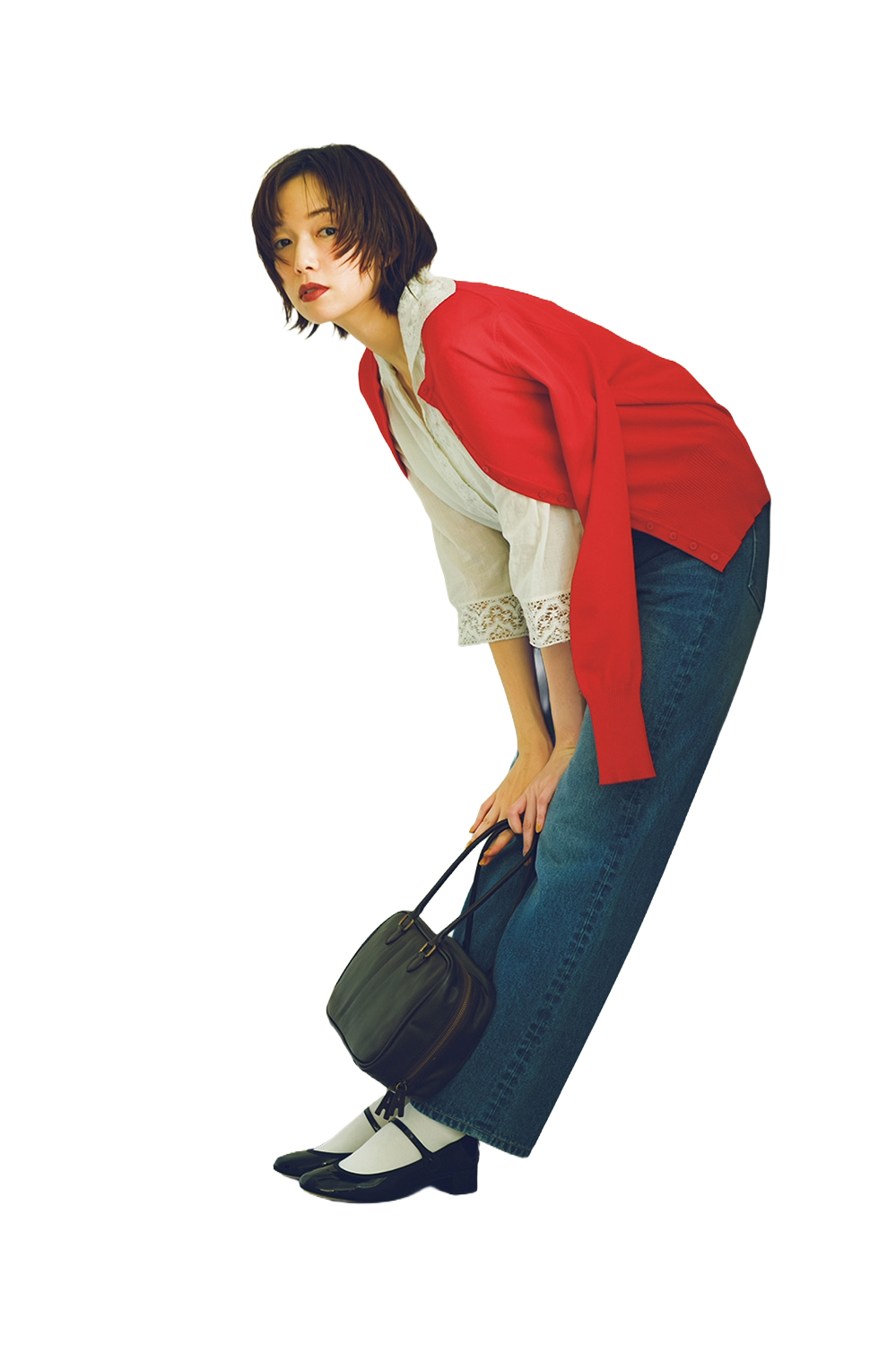 佐藤栞里さんの秋を先取りしたコーデ