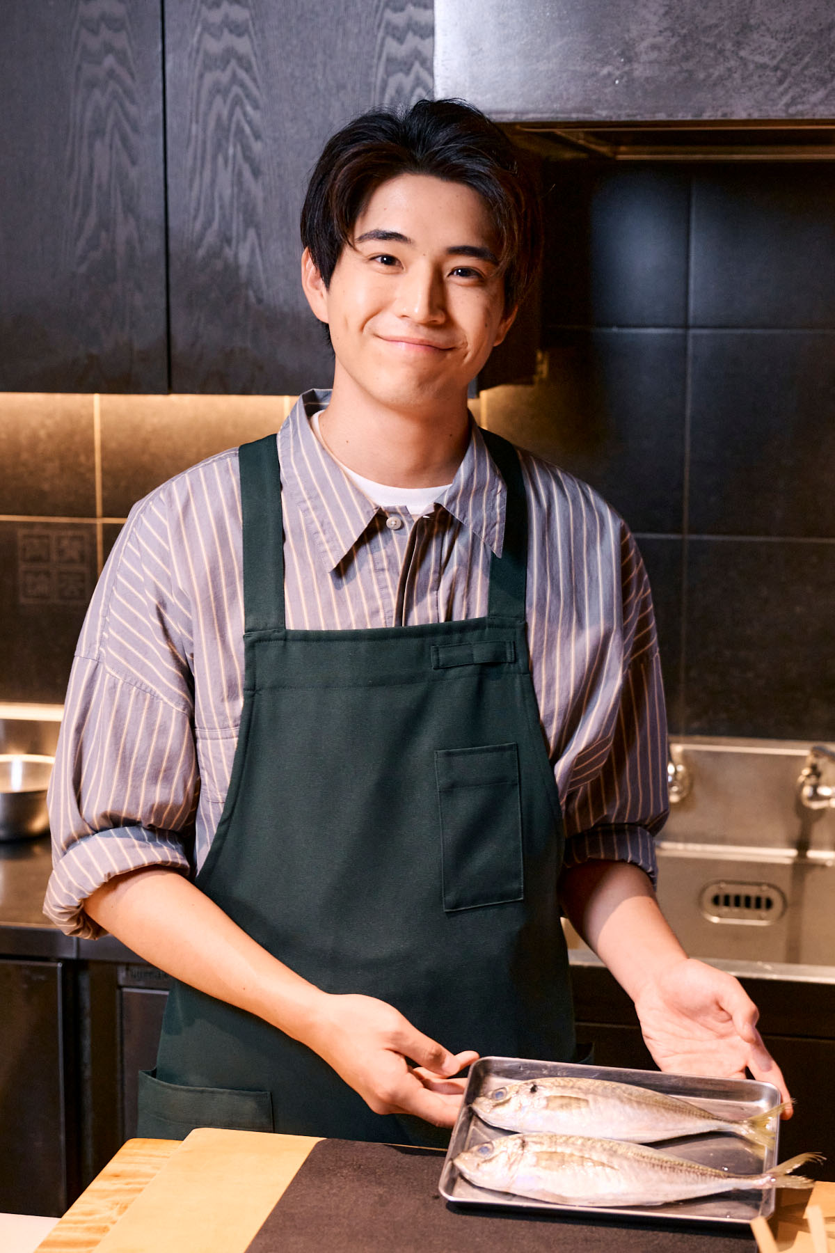 中沢元紀の板前さん入門。魚料理を極める。アジを3枚におろすところから、アジ料理に挑戦！