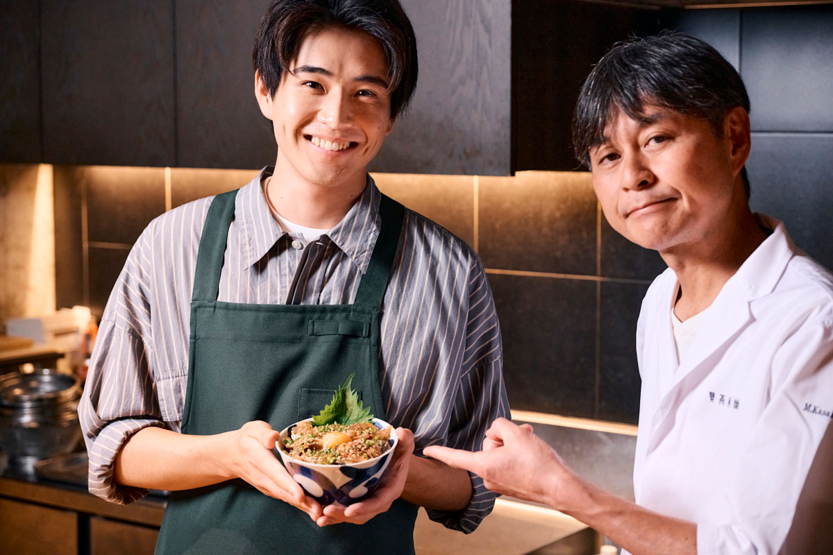 アジのりゅうきゅう丼の作り方を教わりました！