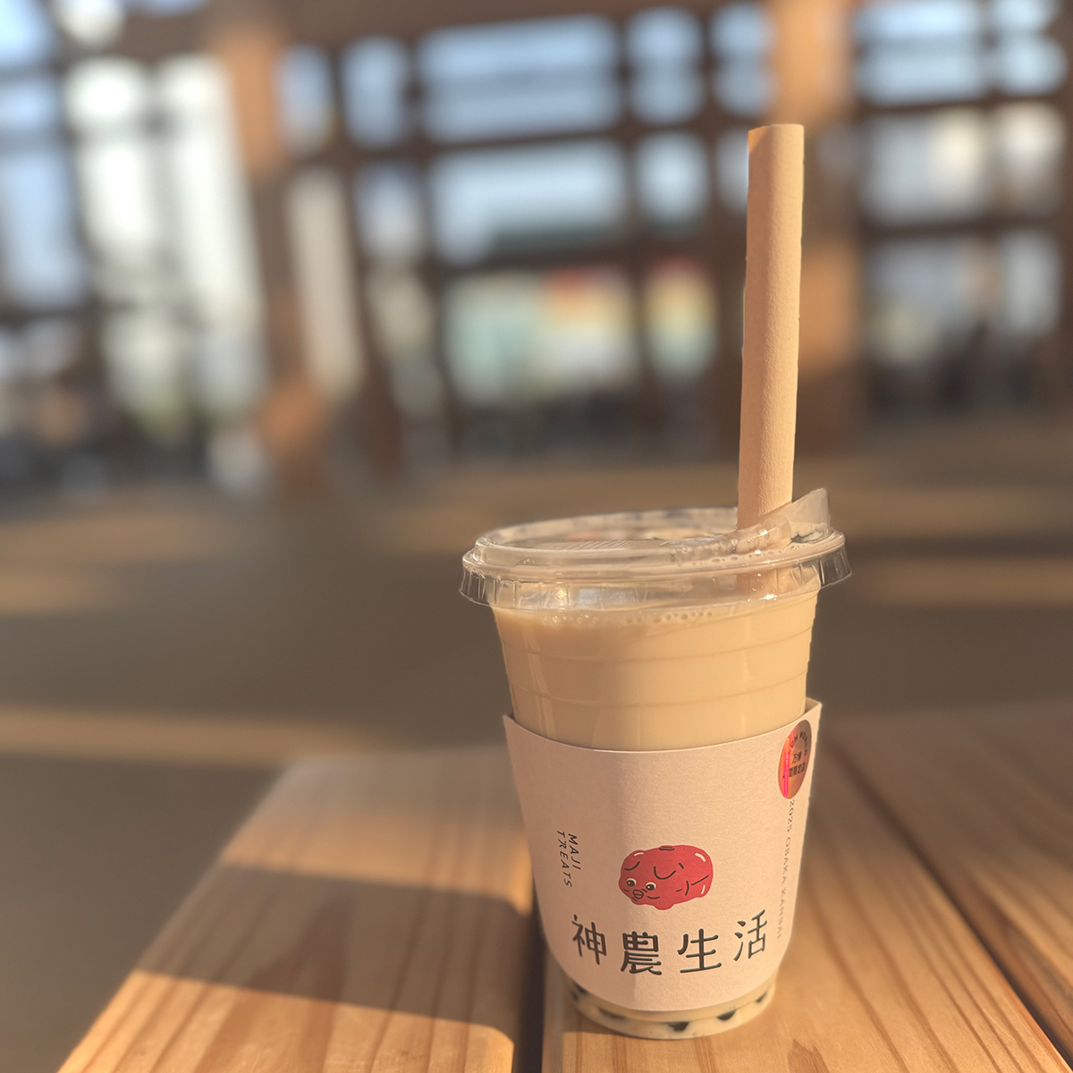 大阪関西万博のパビリオン（TECH WORLD テックワールド）には神農生活（しんのうせいかつ）という台湾料理やお茶、雑貨のお店が