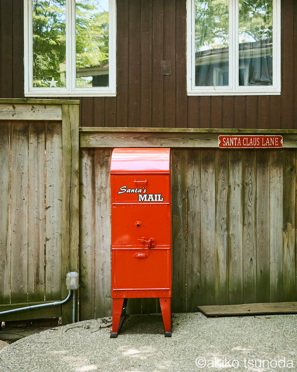 デンマークのサンタさんのサンタメールボックス