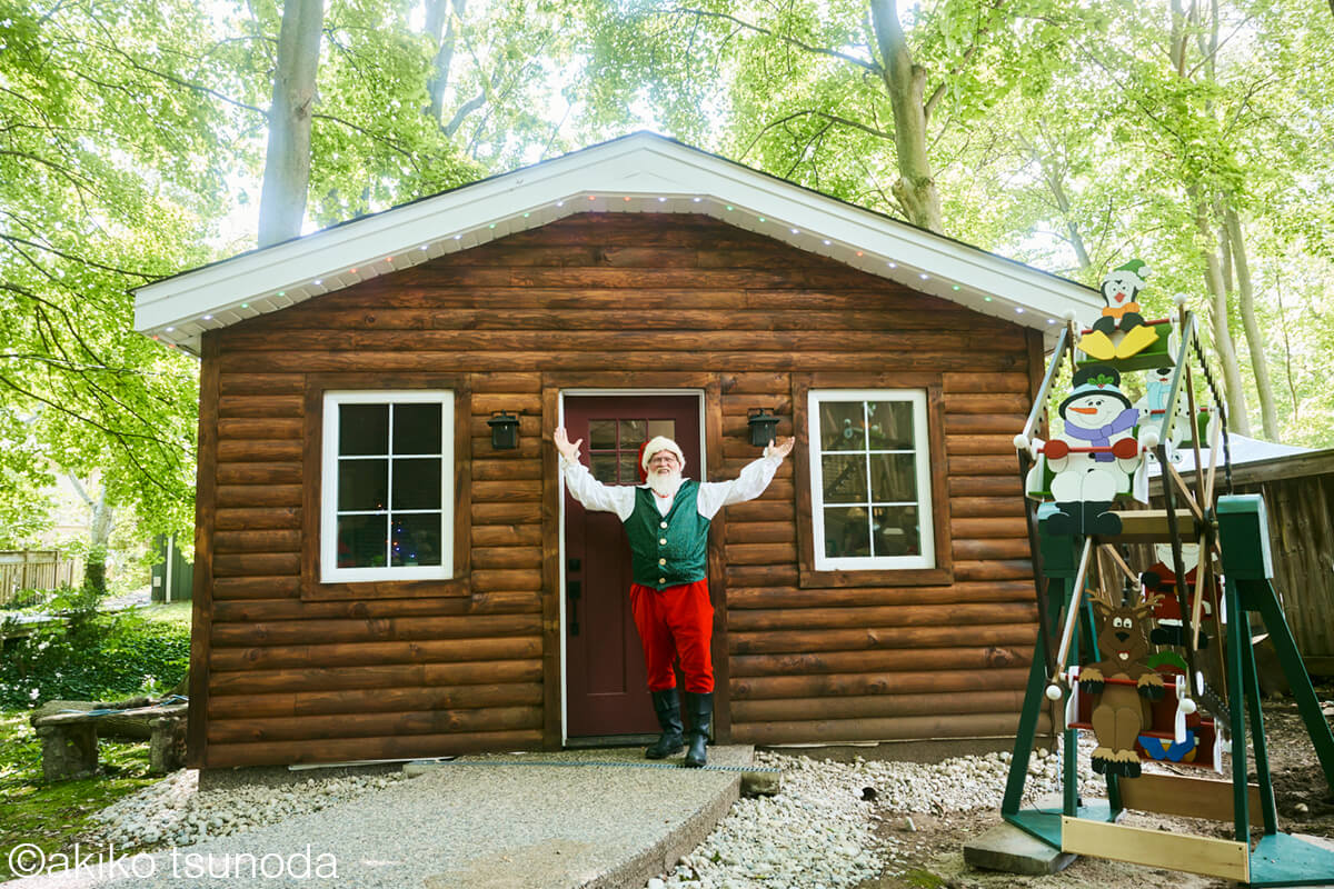 デンマークのサンタさんが建てたお家