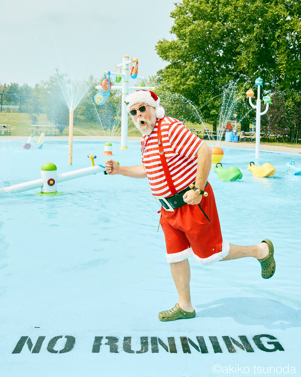 サンタさんの水着スタイル