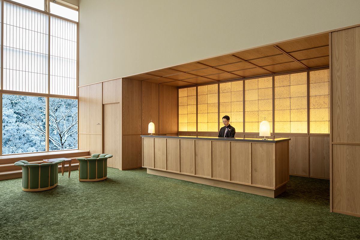 「界 秋保」のフロント