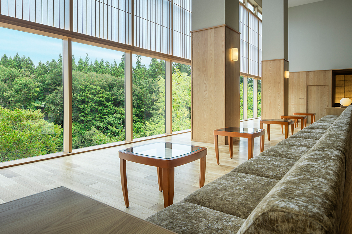 「界 秋保」のロビー