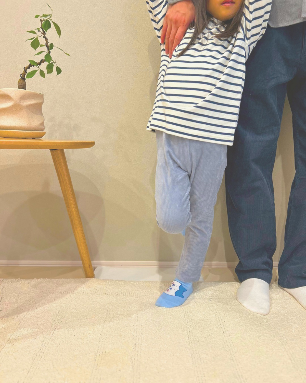 無印良品のコーデュロイレギンスパンツが使える！