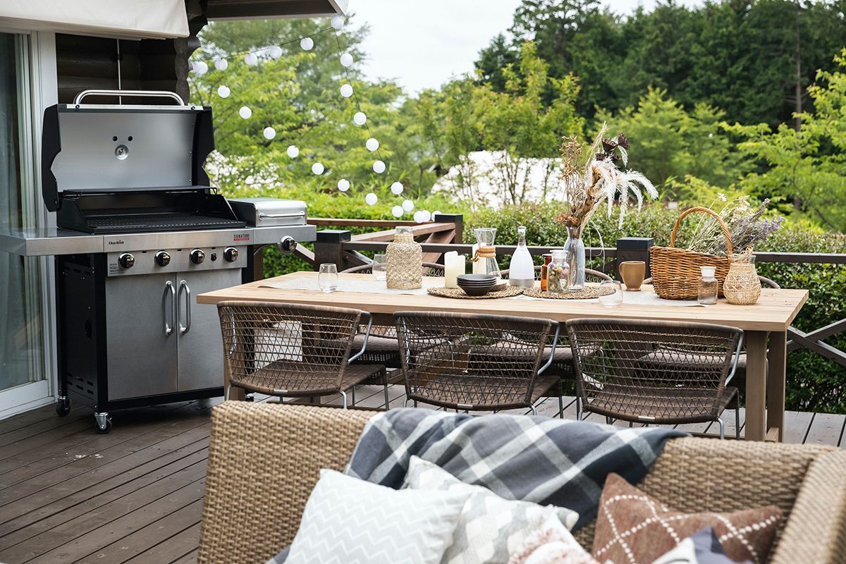 エトワ笠間では、大自然の中で楽しむバーベキューが味わえます