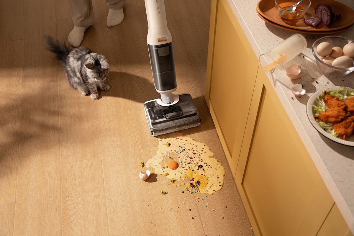 ロボロックのロボット掃除機の機能を兼ね備え、高い吸引力とモップの回転数で面倒な汚れをキレイに