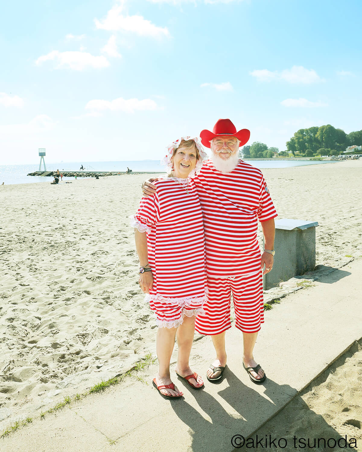 サンタさんの水着スタイル
