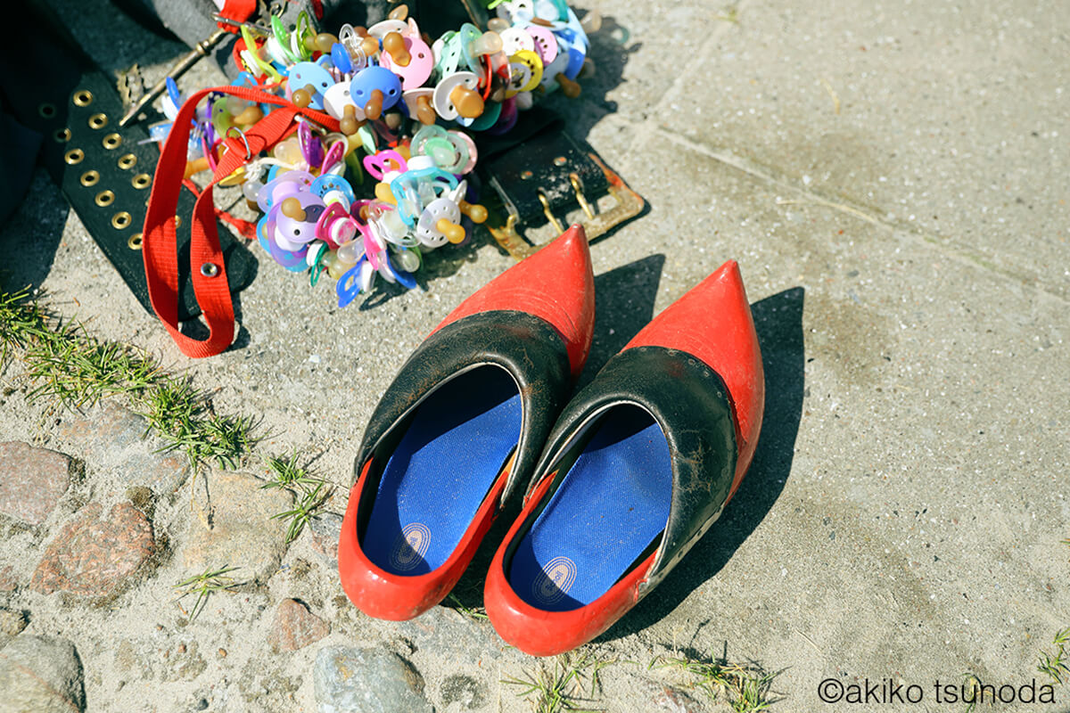 デンマークのサンタさんの木靴