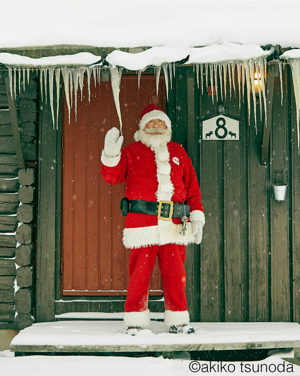 グリーンランド国際サンタクロース協会公認サンタクロースのパラダイス山元さん