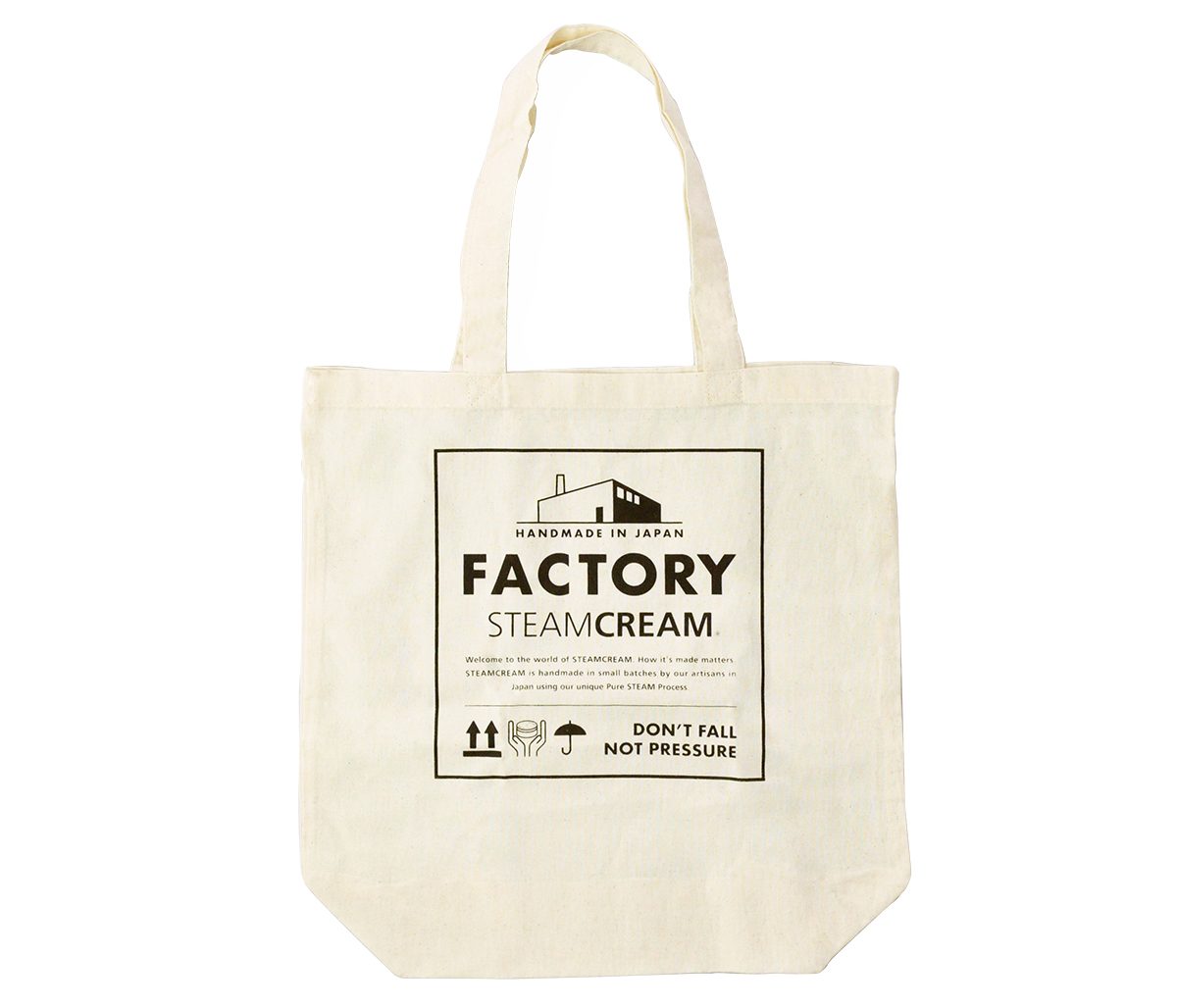 【クリスマスギフトにおすすめ】「スチームクリーム」ポップアップの限定コットントートバッグ