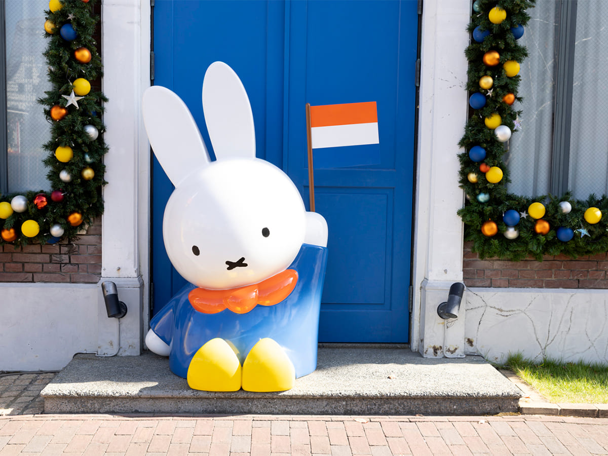 【長崎・ハウステンボス「ミッフィーエリア」】フォトスポットがかわいい