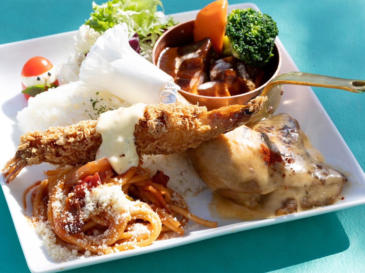 【ハウステンボスのおすすめグルメ】クリスマストルコライス（￥2,500）とっとっと