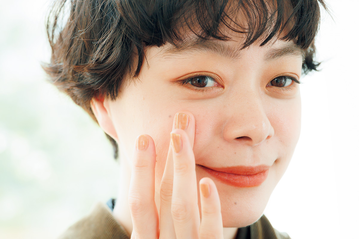 40代・50代メイクの仕方　チーク