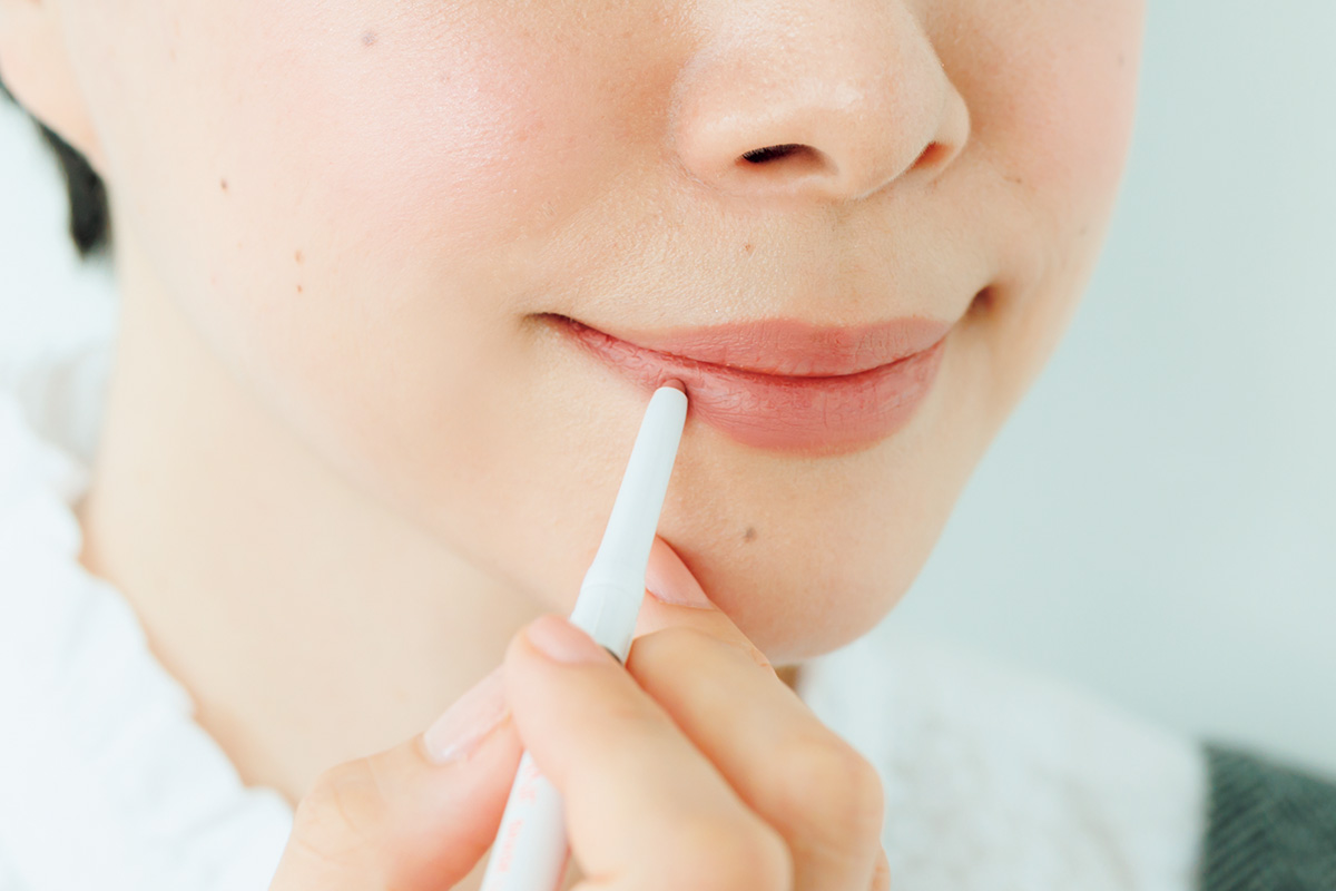 40代・50代メイクの仕方　リップ