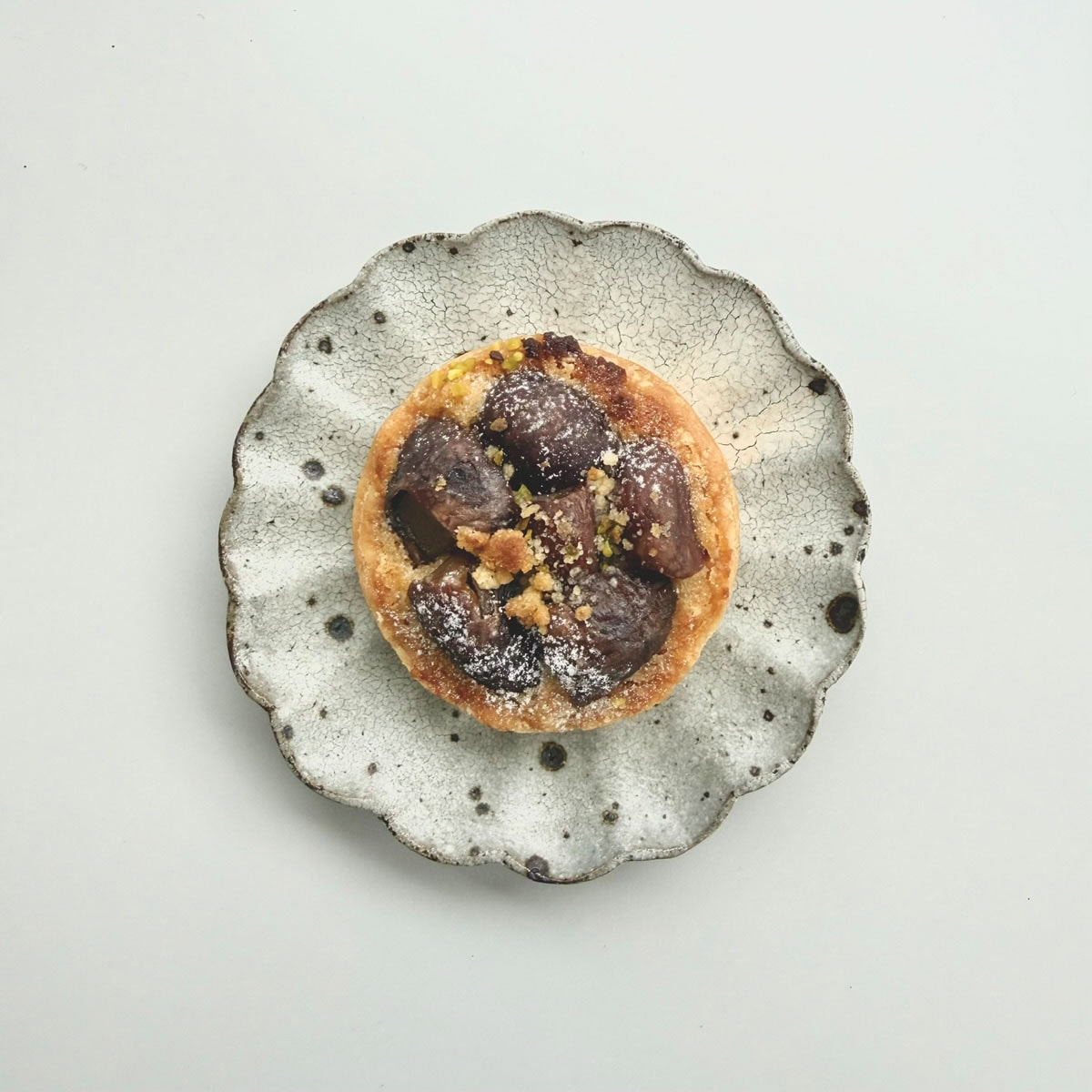 大阪のマフィン屋さんakkord(アコルト)の栗のタルト