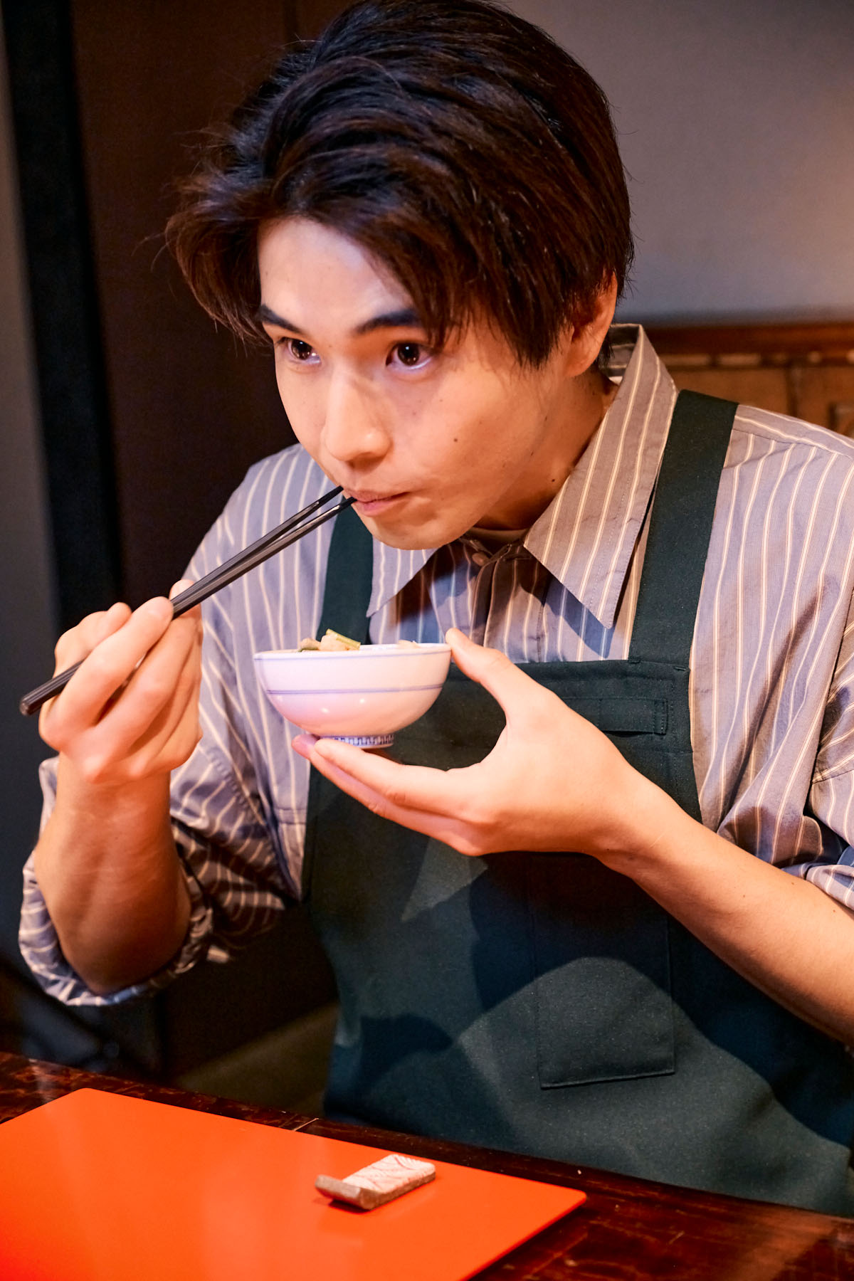 炊き込みごはんのおいしさに驚いた中沢元紀くん