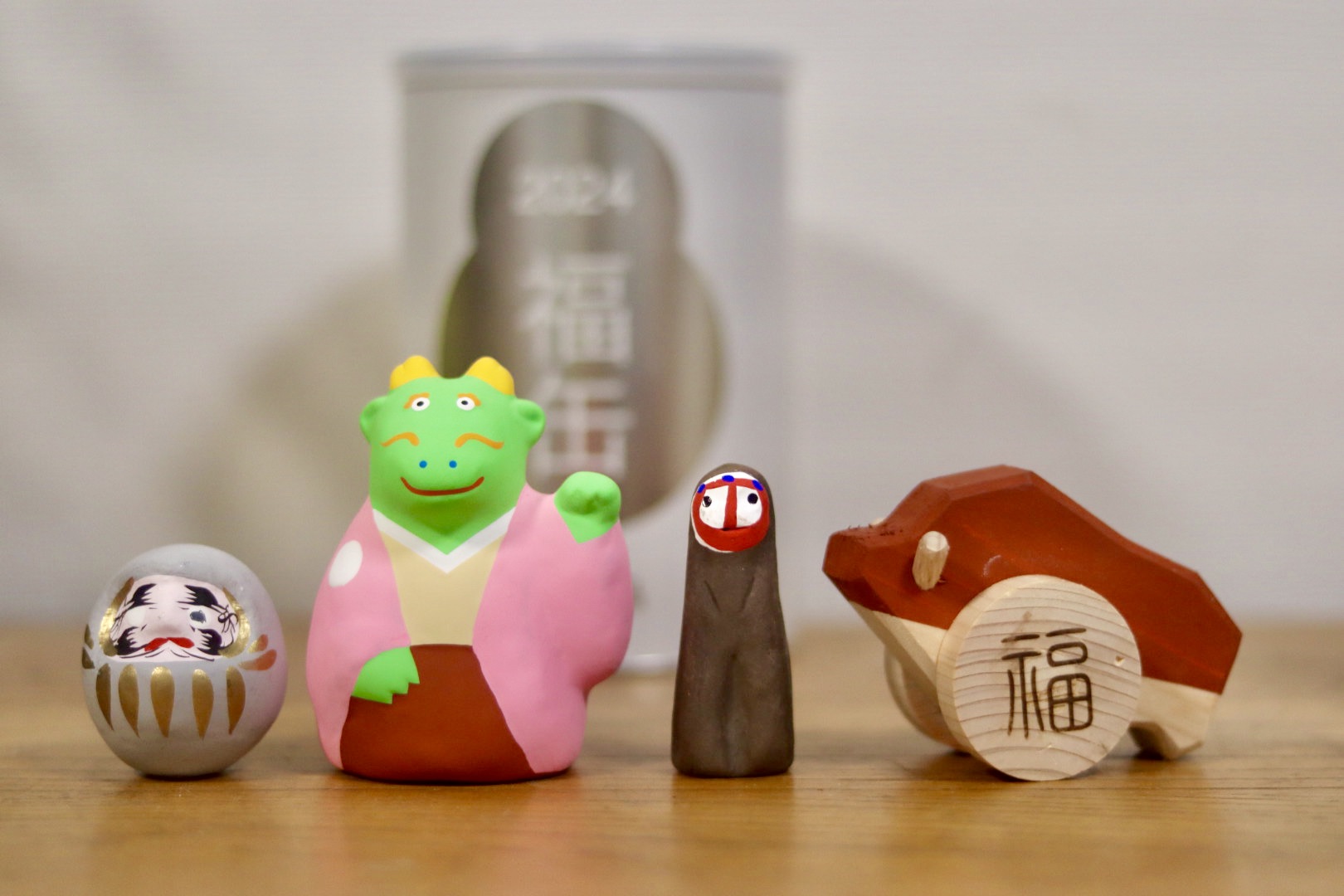 無印良品「福缶」に入っていた過去の縁起物4種