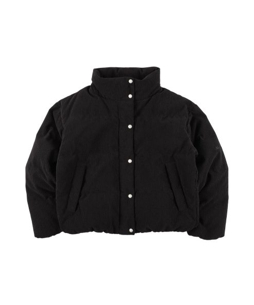 コーデュロイショートダウンジャケット