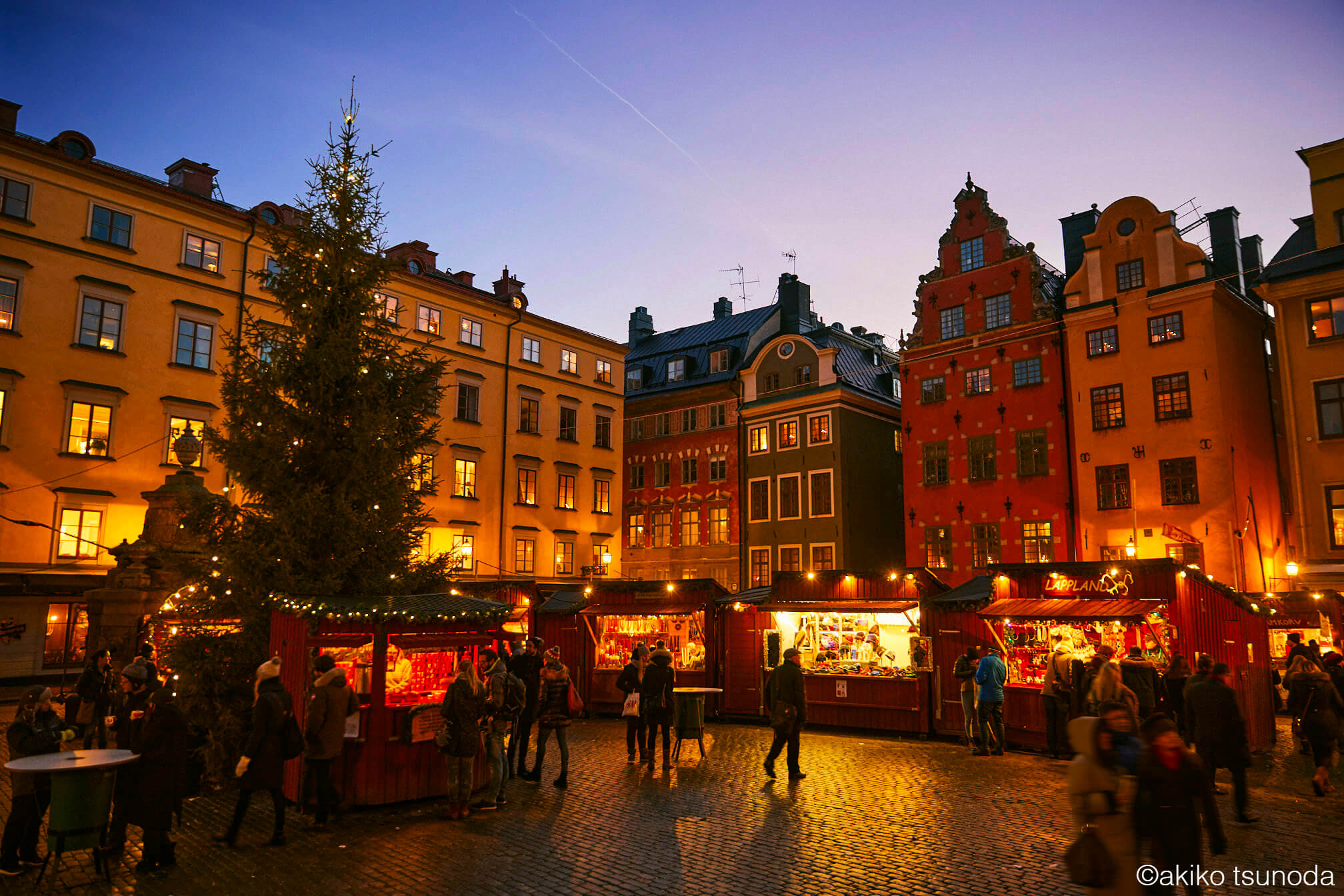 スウェーデンのクリスマスマーケット