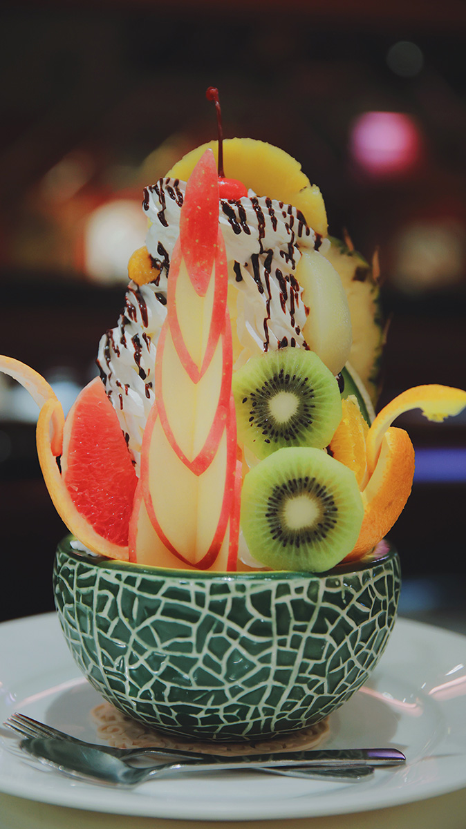 東京・蒲田の喫茶店「チェリー」の裏メニュー プリンアラモード