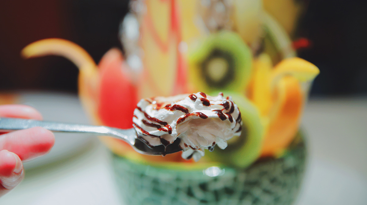 東京・蒲田の喫茶店「チェリー」の裏メニュー プリンアラモード