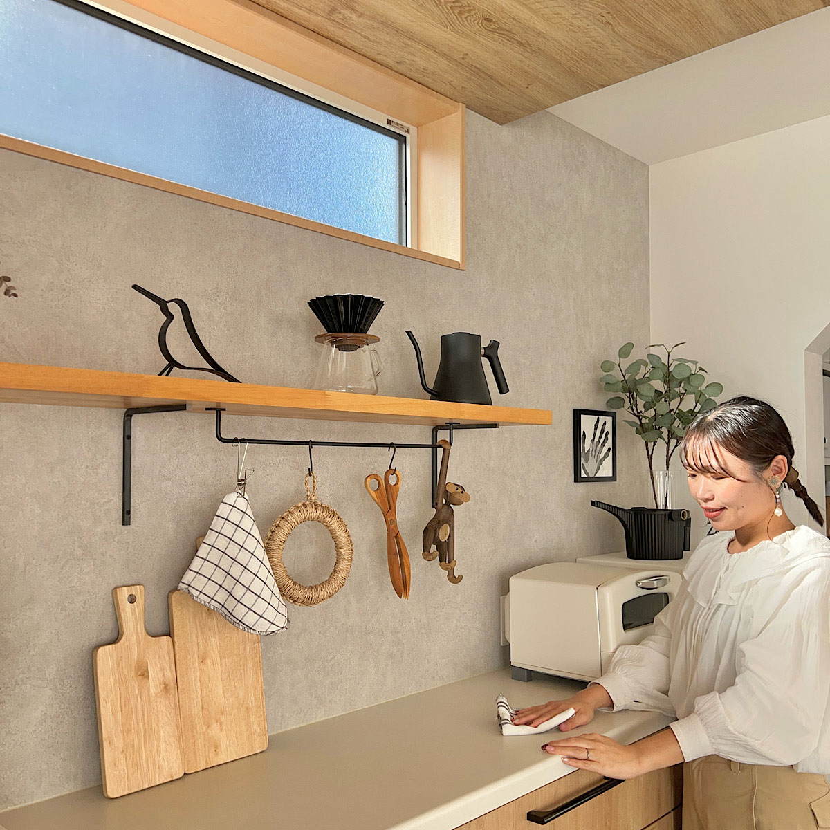 ミニマルに賢く暮らすキッチン
