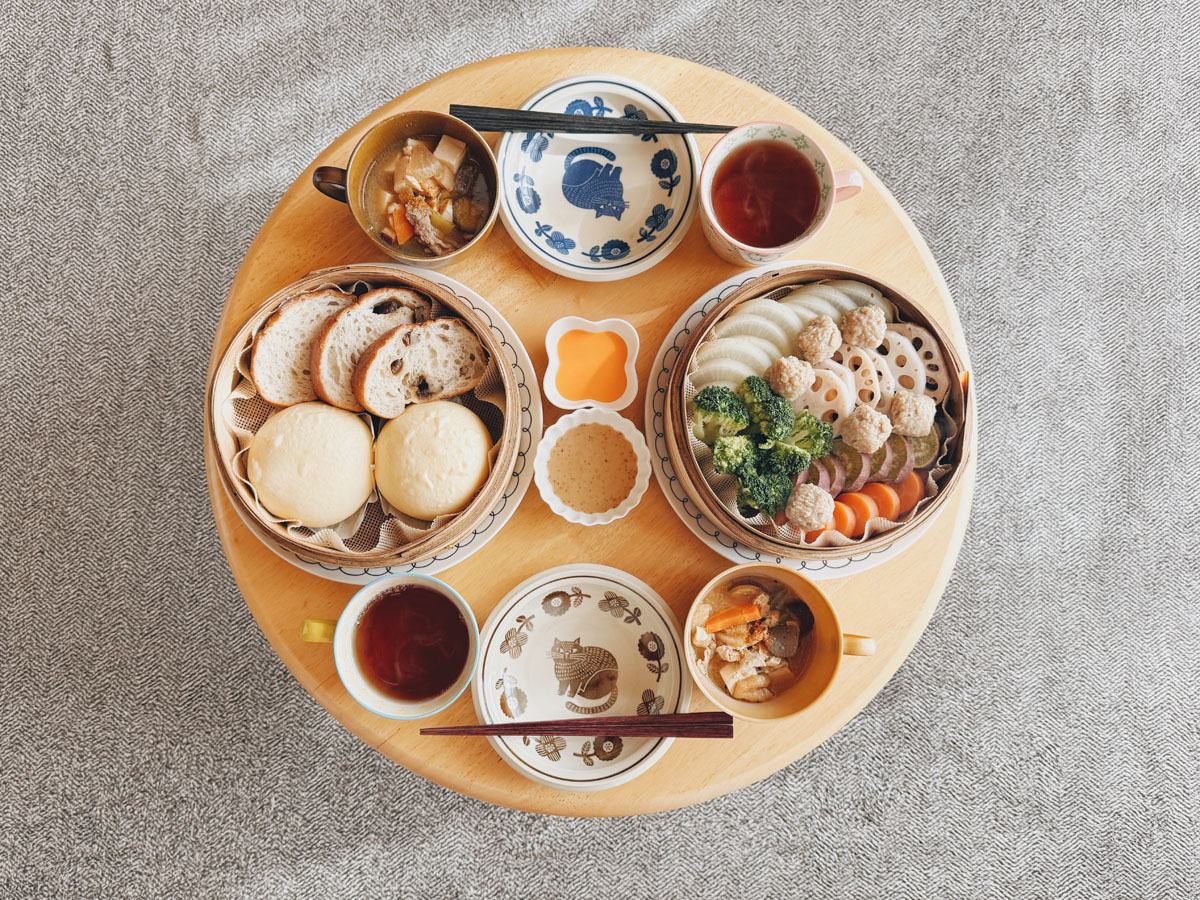 蒸篭をきっかけにパンが好きになりました