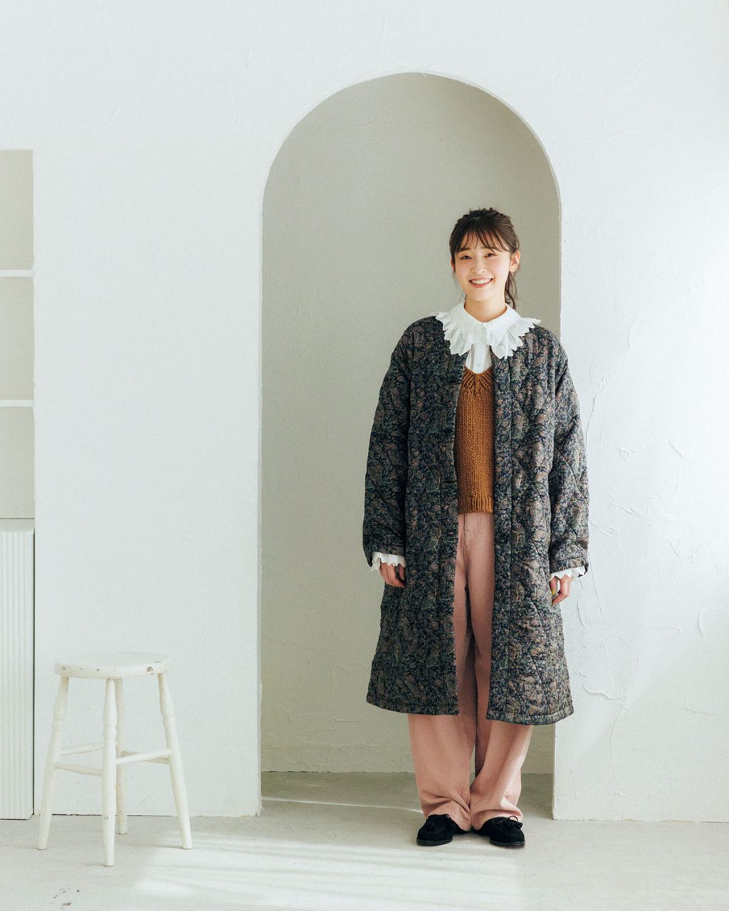 maison de soil の中綿コート