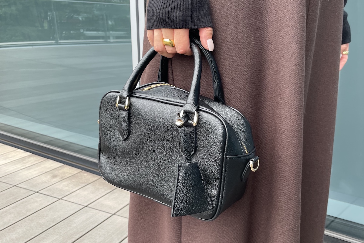 きちんと感を添える 万能ミニボストン B:MING by BEAMS