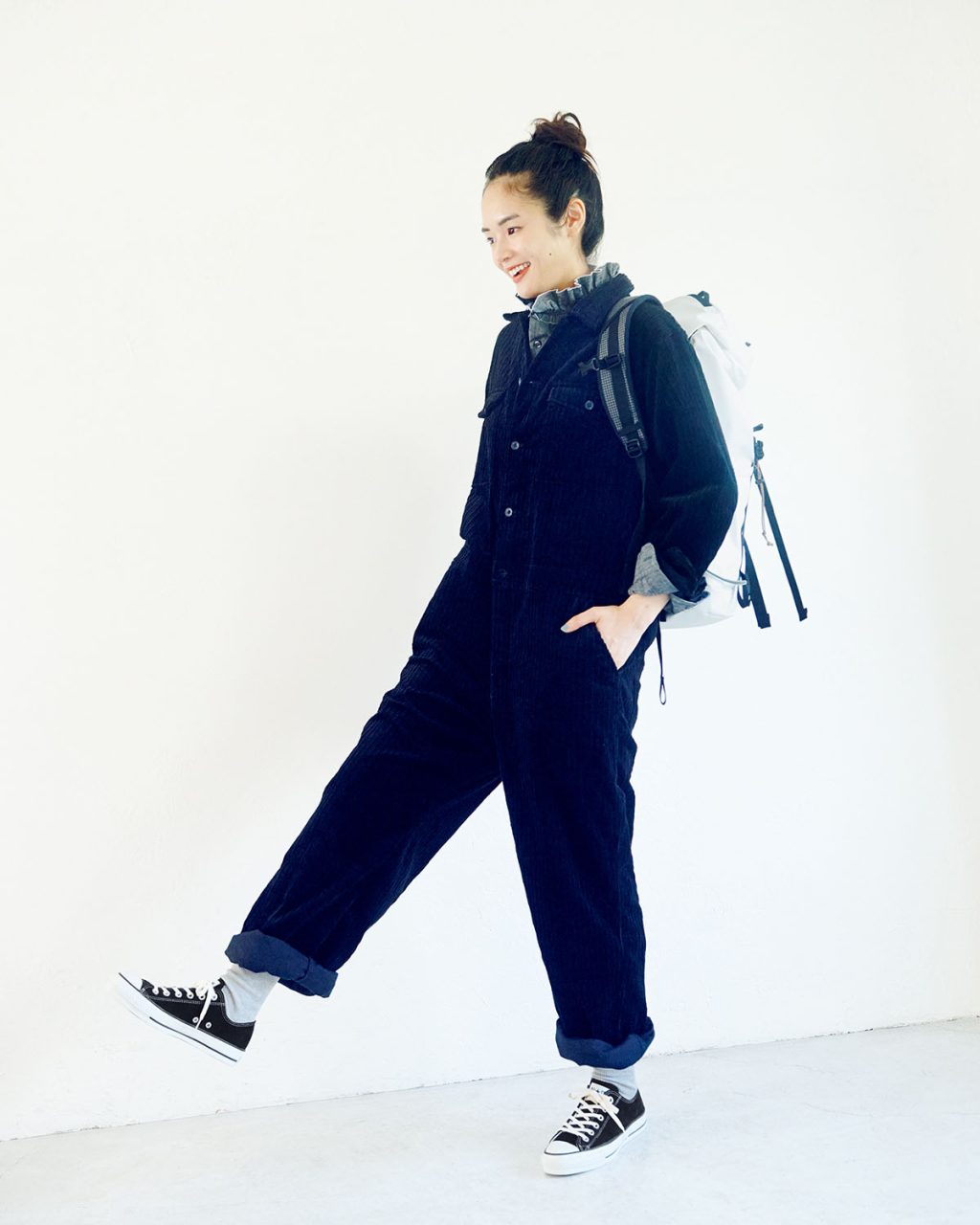 CONVERSEのスニーカーコーデ