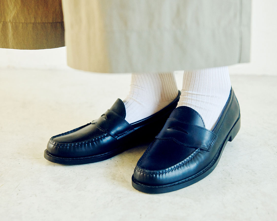 Traditional Weatherwearのローファー