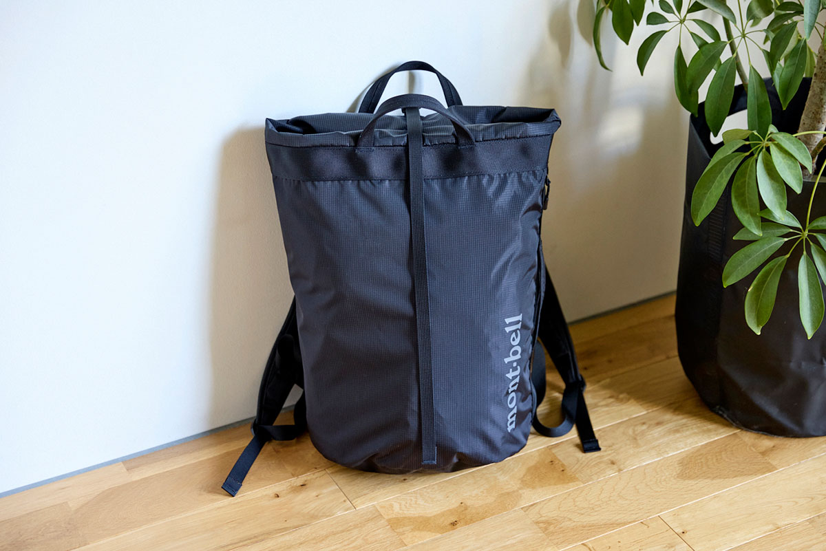 モンベルのリュック「ギアコンテナパック 20」