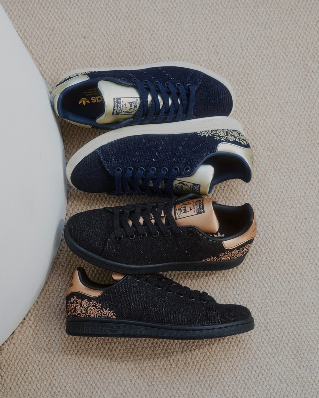 【大人のきれいめスニーカー】アディダス スタンスミスのデニムシリーズ×モデル矢野未希子さんが魅せる上品な大人スタイル