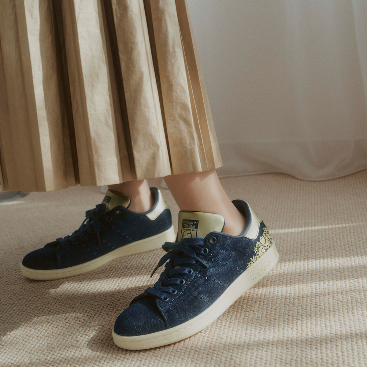 アディダススタンスミス　STAN SMITH DENIM（KI8781）