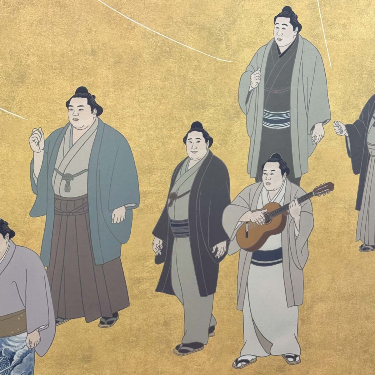 歴代横綱場所入り図