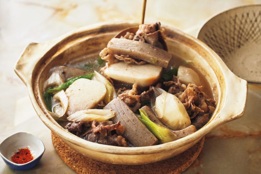 有賀 薫さんのいも煮鍋の作り方