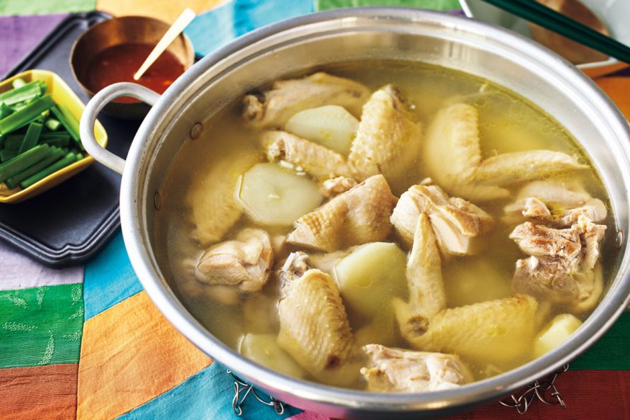 有賀 薫さんに教わるタッカンマリ(韓国風水炊き)のレシピ