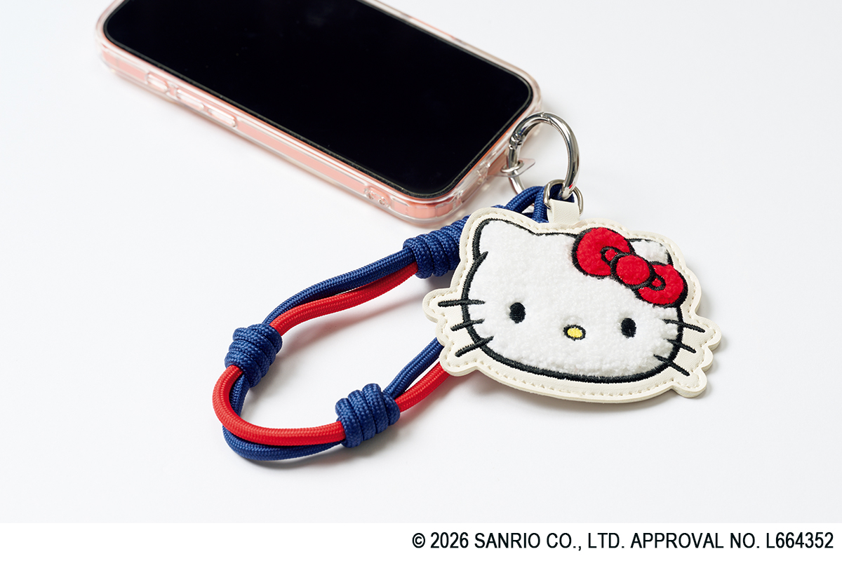 「ハローキティ」「アウトドアプロダクツ」ミニサイズがかわいい!顔形&バッグ形ポーチなチャームセットはスマホストラップとしても◎【リンネル付録】