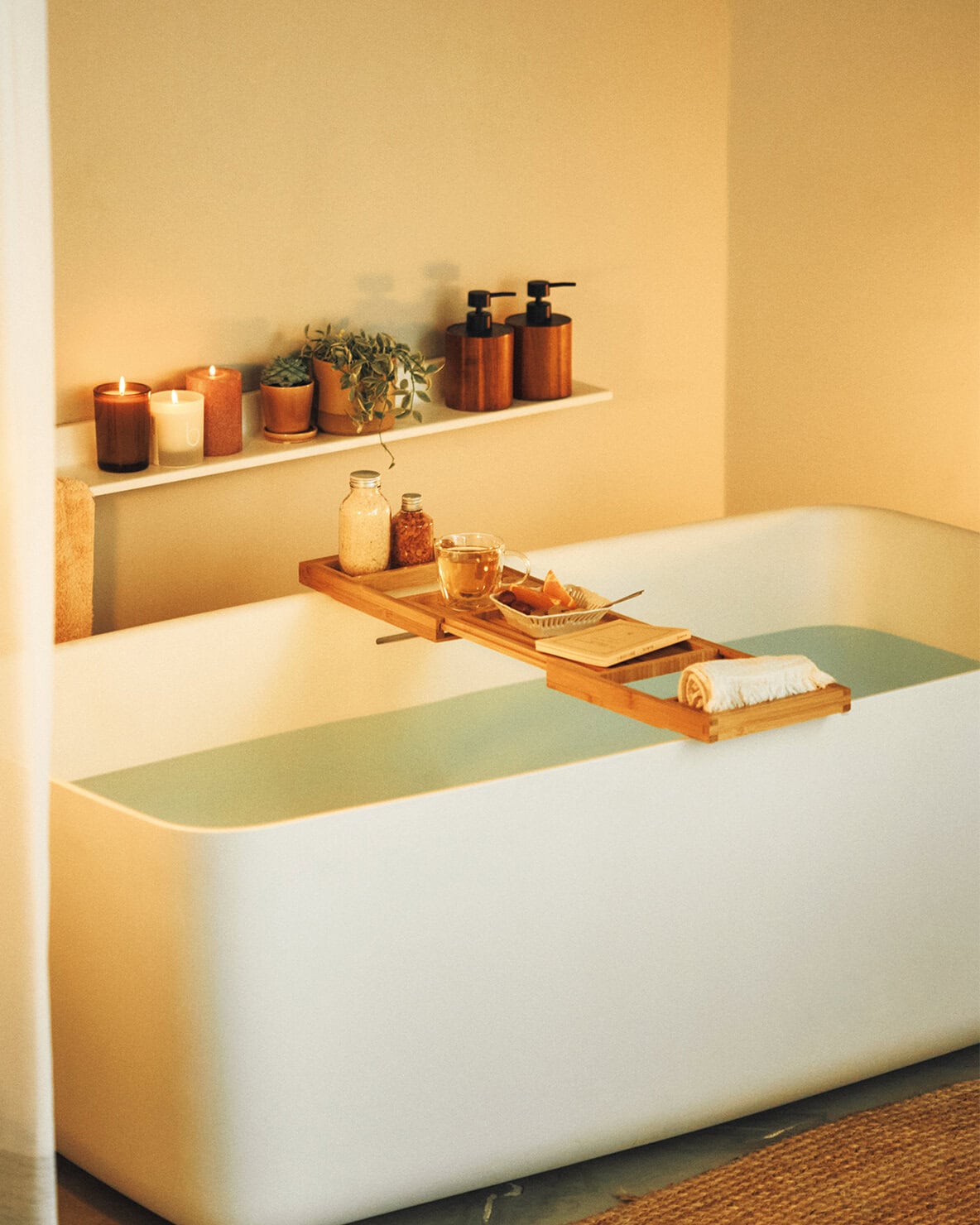 「いい眠りのためのお風呂ルーティーン」冬の不眠をお風呂が整え、心地よい眠りに導く!【リンネル2月号】