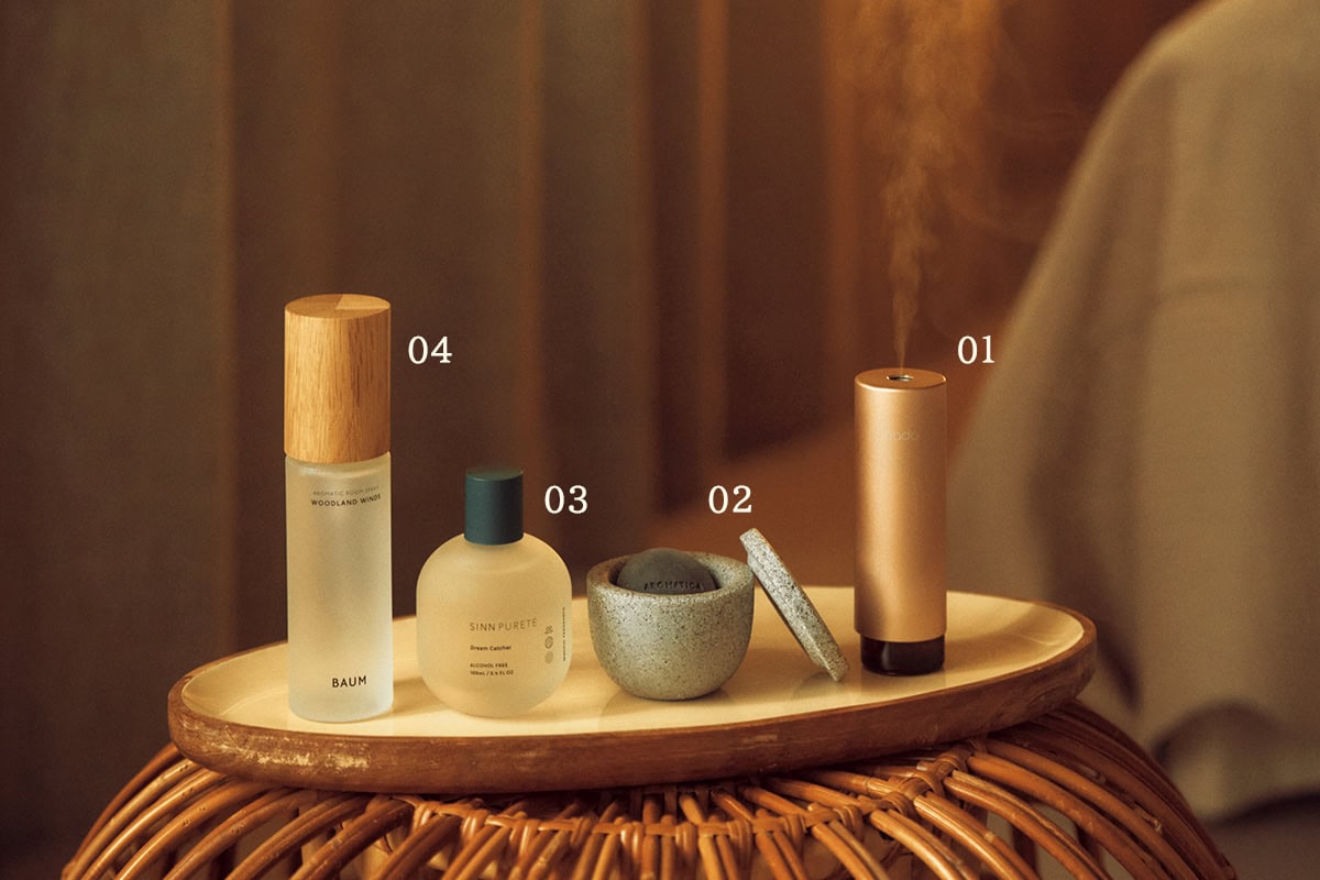 「いい眠りのためのお風呂ルーティーン」オンとオフの切り替えは、香りで素早く脳に伝えることができて◎【リンネル2月号】