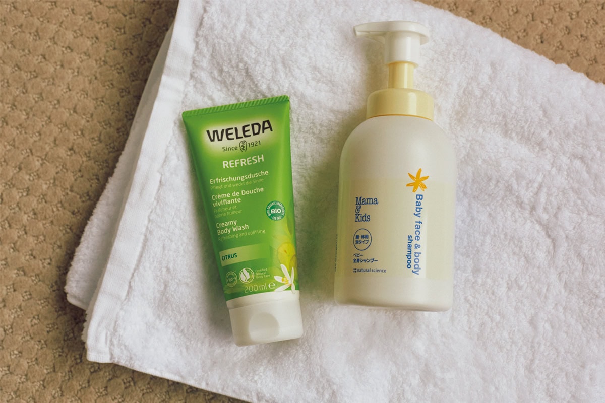 「いい眠りのためのお風呂ルーティーン」いい眠りのためにも肌はやさしく洗う【リンネル2月号】